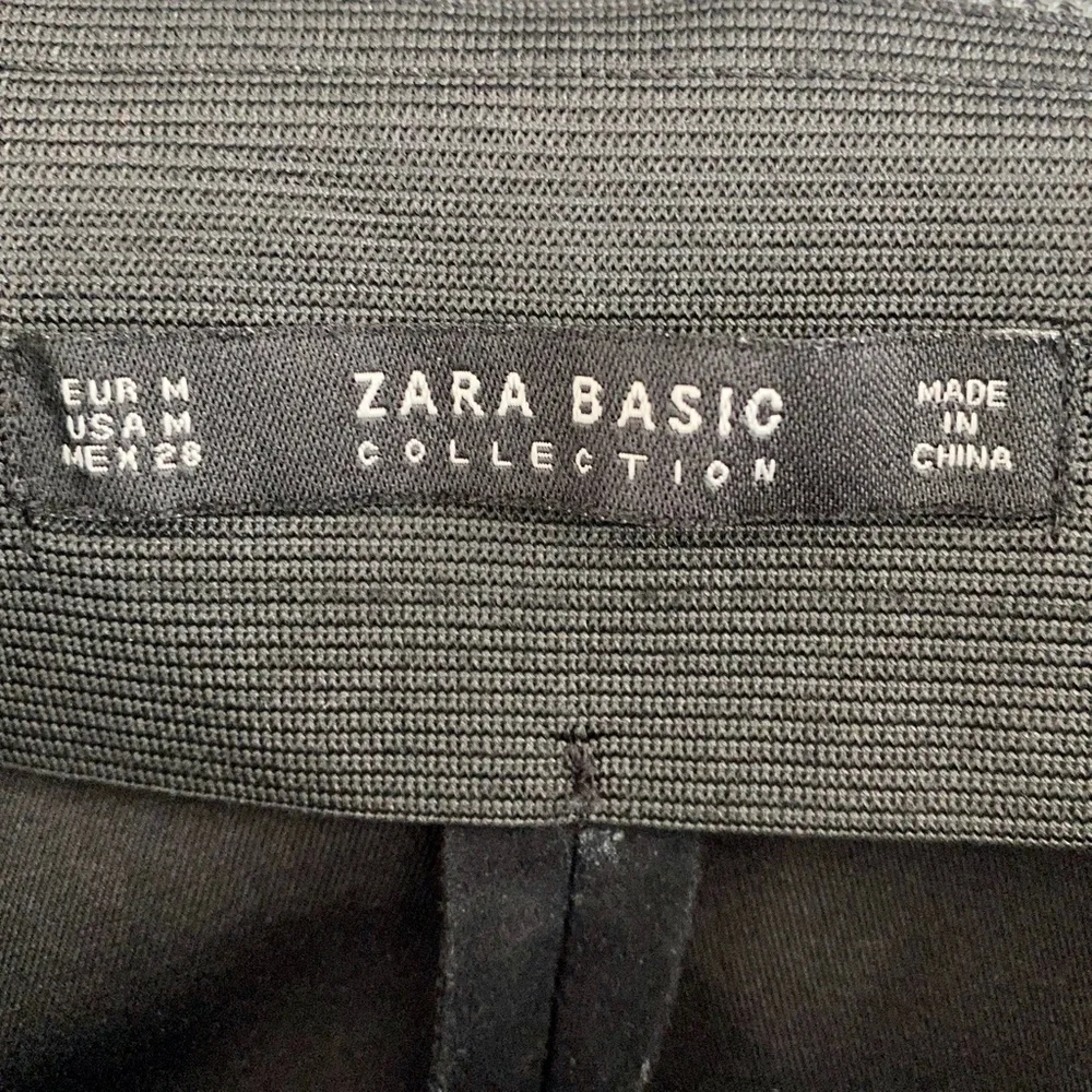 Zara Black Faux Suede Skinny Legging Pants - M - Picture 6 of 6